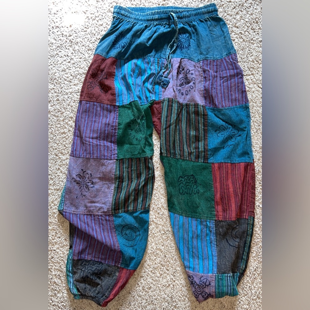 Patchwork Pants - image 1